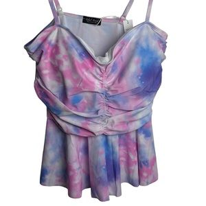 Elegant Ombre Women's Swim Dress